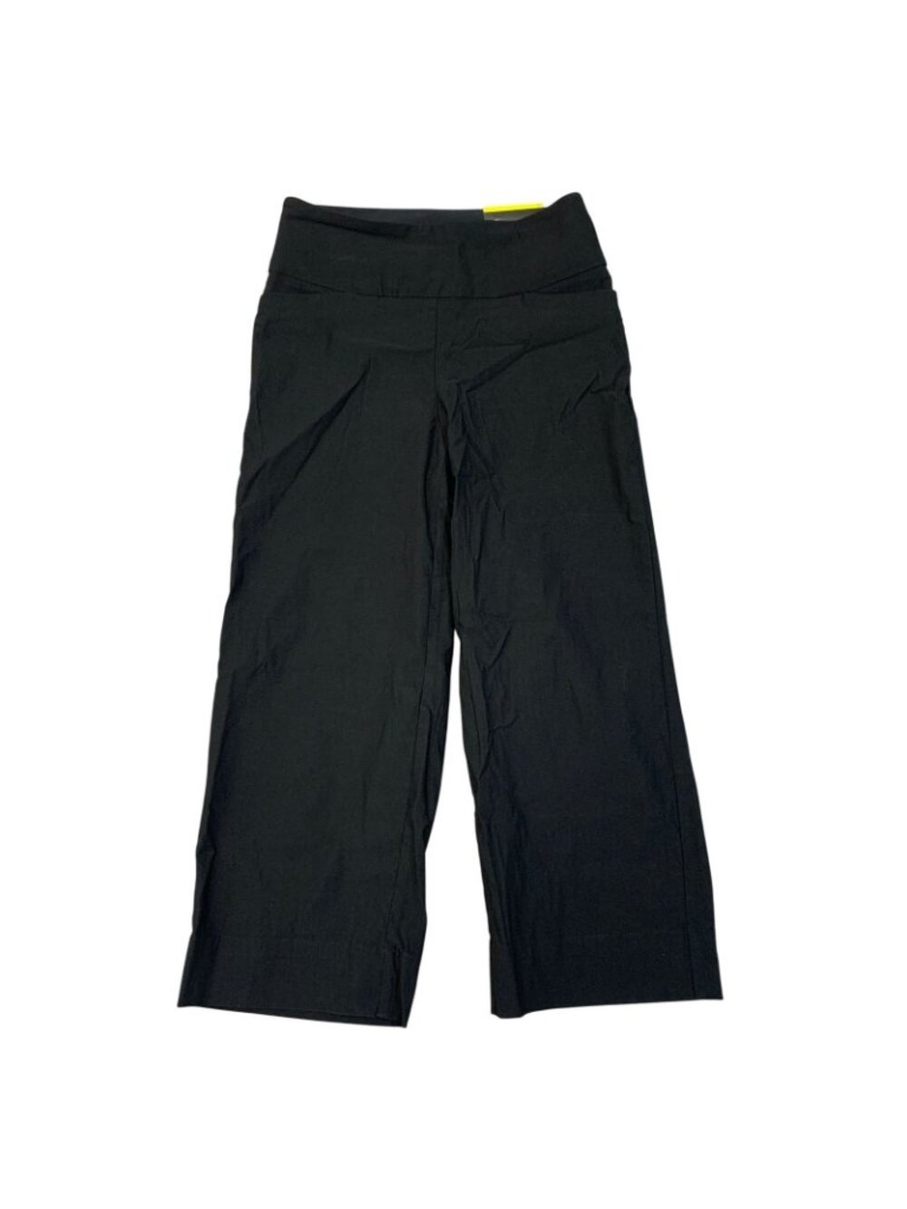 NWT S.C. & Co. Women’s S Black Tummy Control Wide Leg Crop Pants - Picture 4 of 14
